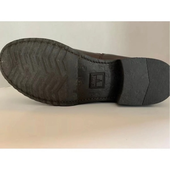 Dark brown Leather Frye Boots Veronica Size 8.5 - Picture 8 of 12